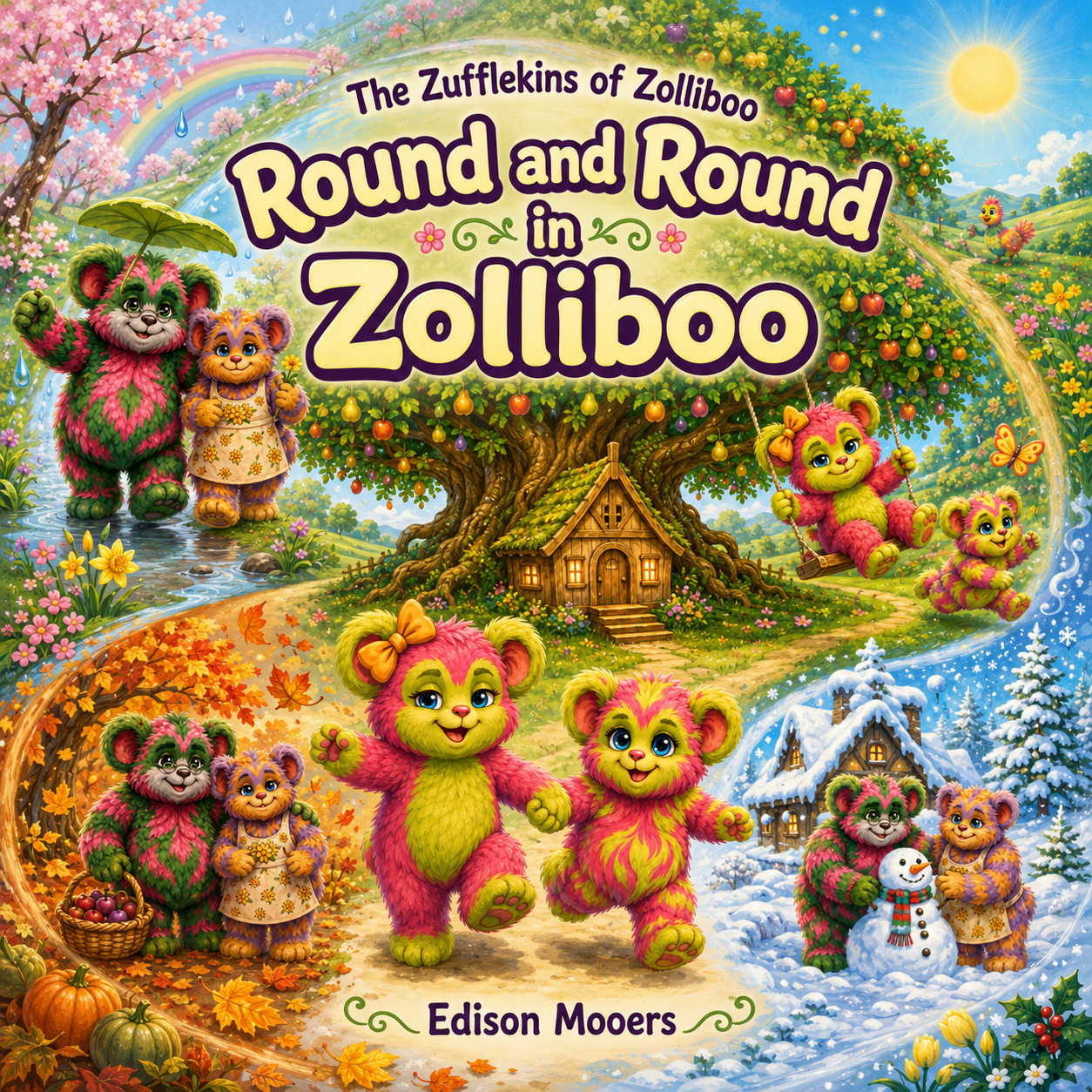Cover art for Round and Round in Zolliboo